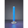 HLW LED LED Tafellamp - Tafelverlichting - Trion Lagia - 5W - Warm Wit 3000K - RGBW - Afstandsbediening - Dimbaar - Rond - Mat Chroom - Aluminium HLW LED LED Tafellamp - Tafelverlichting - Trion Lagia - 5W - Warm Wit 3000K - RGBW - Afstandsbediening - Dimbaar - Rond - Mat Chroom - Aluminium