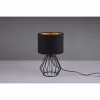 HLW LED LED Table Lamp - Table Lighting - Trion Charly - E14 Fitting - Round - Matte Black - Aluminum HLW LED LED Table Lamp - Table Lighting - Trion Charly - E14 Fitting - Round - Matte Black - Aluminum