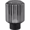 LED Tafellamp - Trion Doli - 1.5W - Warm Wit 3000K - Oplaadbare batterijen - Mat Zwart - Metaal - Rookkleur Glas Verlichting per ruimte LED Tafellamp - Trion Doli - 1.5W - Warm Wit 3000K - Oplaadbare batterijen - Mat Zwart - Metaal - Rookkleur Glas Verlichting per ruimte