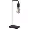 HLW LED LED Table Lamp - Table Lighting - Trion Milaya - E27 Fitting - Rectangular - Matte Black - Aluminum HLW LED LED Table Lamp - Table Lighting - Trion Milaya - E27 Fitting - Rectangular - Matte Black - Aluminum