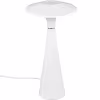 HLW LED LED Table Lamp - Trion Rezo - 2W - Adjustable Color - Rechargeable Batteries - Matte White - Plastic HLW LED LED Table Lamp - Trion Rezo - 2W - Adjustable Color - Rechargeable Batteries - Matte White - Plastic