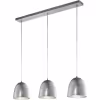 LED Hanglamp Trion Onutia - 3-lichts, E14 Fitting, Mat Zilver Verlichting per ruimte LED Hanglamp Trion Onutia - 3-lichts, E14 Fitting, Mat Zilver Verlichting per ruimte