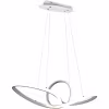 Dimbare LED Hanglamp 28W - Witte LED Lamp Met Neutraal Wit Licht Verlichting per ruimte Dimbare LED Hanglamp 28W - Witte LED Lamp Met Neutraal Wit Licht Verlichting per ruimte