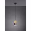 HLW LED Gouden LED Hanglamp Trion Roba - Mat Goud Aluminium, Rookglas, E27 Fitting HLW LED Gouden LED Hanglamp Trion Roba - Mat Goud Aluminium, Rookglas, E27 Fitting
