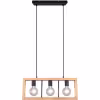 Zwarte moderne LED hanglamp met drie lichtpunten en 10W vermogen Zwarte moderne LED hanglamp met drie lichtpunten en 10W vermogen