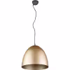 moderne gouden LED hanglamp met E27 fitting en 40W vermogen in mat gouden afwerking moderne gouden LED hanglamp met E27 fitting en 40W vermogen in mat gouden afwerking