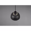 HLW LED Black LED Pendant Lamp Trion Palmo - Matte Black Aluminum, E27, 1-light, Adjustable HLW LED Black LED Pendant Lamp Trion Palmo - Matte Black Aluminum, E27, 1-light, Adjustable