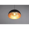 HLW LED Black LED Pendant Lamp Trion Palmo XL - Matte Black Aluminum, E27, 1-light HLW LED Black LED Pendant Lamp Trion Palmo XL - Matte Black Aluminum, E27, 1-light