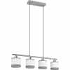 HLW LED Metalen LED Hanglamp Trion Vamos - 4-lichts LED lamp met E14 fitting, chroom HLW LED Metalen LED Hanglamp Trion Vamos - 4-lichts LED lamp met E14 fitting, chroom