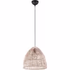 LED Hanglamp Trion Kei - Rond Bruin Rotan - E27 Fitting Verlichting per ruimte LED Hanglamp Trion Kei - Rond Bruin Rotan - E27 Fitting Verlichting per ruimte
