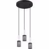LED Hanglamp Metalen 3-Lichts Zwart Wit - Trion Josh E27 Verlichting per ruimte LED Hanglamp Metalen 3-Lichts Zwart Wit - Trion Josh E27 Verlichting per ruimte