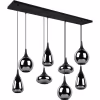 LED Hanglamp Trion Artina - Zwarte Metalen LED Hanglamp 8 Lichtpunten Verlichting per ruimte LED Hanglamp Trion Artina - Zwarte Metalen LED Hanglamp 8 Lichtpunten Verlichting per ruimte