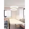 Dimbare witte metalen LED hanglamp 29W met modern design en verstelbare kleurtemperatuur Dimbare witte metalen LED hanglamp 29W met modern design en verstelbare kleurtemperatuur