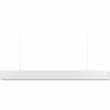 Lineaire moderne witte LED hanglamp met 40W vermogen en neutraal wit licht 4000K Lineaire moderne witte LED hanglamp met 40W vermogen en neutraal wit licht 4000K