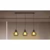 HLW LED Klassieke LED Hanglamp Aigi Elsa - Mat Zwart Aluminium, 3-Lichts E27 Fitting HLW LED Klassieke LED Hanglamp Aigi Elsa - Mat Zwart Aluminium, 3-Lichts E27 Fitting
