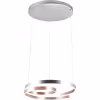 Dimbare aluminium LED hanglamp 68W met rond modern design en warm wit licht Dimbare aluminium LED hanglamp 68W met rond modern design en warm wit licht