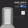 HLW LED Waterproof Smart 100W LED Street Light - Aluminum, Matte Gray, Natural White 4000K HLW LED Waterproof Smart 100W LED Street Light - Aluminum, Matte Gray, Natural White 4000K
