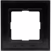 KOPP KOPP Athenis HK07 cover frame 1-gang matte black 83x83mm