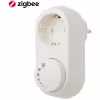witte compacte LED stekkerdimmer met WiFi en Zigbee, geschikt voor 0-100W lampen, met touchlink en spraakbesturing witte compacte LED stekkerdimmer met WiFi en Zigbee, geschikt voor 0-100W lampen, met touchlink en spraakbesturing