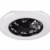 HLW LED Trion Romina dimmable LED ceiling fan matte black HLW LED Trion Romina dimmable LED ceiling fan matte black
