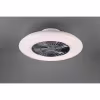 HLW LED LED ceiling fan matte chrome - 40W dimmable, 4000lm HLW LED LED ceiling fan matte chrome - 40W dimmable, 4000lm