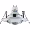 HLW LED LED Spot Set 6W - Dimmable Tiltable Recessed Spotlight Round - Gloss Chrome HLW LED LED Spot Set 6W - Dimmable Tiltable Recessed Spotlight Round - Gloss Chrome
