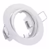 Ronde dimbare LED inbouwspot 6W mat wit met GU10 fitting en warm wit licht 3000K Ronde dimbare LED inbouwspot 6W mat wit met GU10 fitting en warm wit licht 3000K