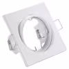 vierkante dimbare LED inbouwspot GU10 4.9W 355 lumen warm wit licht 2200K-2700K