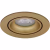 HLW LED LED Spot Set - Tiltable Round Recessed Spot Light Matt Gold 4W LED Dimmable HLW LED LED Spot Set - Tiltable Round Recessed Spot Light Matt Gold 4W LED Dimmable