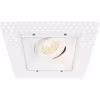HLW LED 6W LED Spot Set - Tiltable Square Recessed Spotlight Matt White, Trimless & Natural White Light HLW LED 6W LED Spot Set - Tiltable Square Recessed Spotlight Matt White, Trimless & Natural White Light