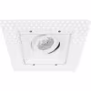 HLW LED 7W LED Spot Set - Tiltable Square Recessed Spot Light Matt White, Dimmable & Warm White HLW LED 7W LED Spot Set - Tiltable Square Recessed Spot Light Matt White, Dimmable & Warm White