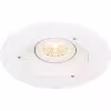 HLW LED 6W LED Spotlight Set - Adjustable Round White Recessed Spotlight for Warm White Light HLW LED 6W LED Spotlight Set - Adjustable Round White Recessed Spotlight for Warm White Light