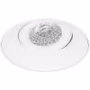Mat witte dimbare LED inbouwspot 4W 3000K GU10 met kantelbare fitting en 345 lumen lichtopbrengst Mat witte dimbare LED inbouwspot 4W 3000K GU10 met kantelbare fitting en 345 lumen lichtopbrengst