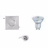 LED inbouwspot GU10 IP65 mat chroom 3000K dimbaar Verlichting per ruimte LED inbouwspot GU10 IP65 mat chroom 3000K dimbaar Verlichting per ruimte