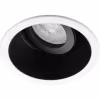 Kantelbare LED inbouwspot 6W GU10 mat zwart met 440 lumen en koel wit licht 6400K Kantelbare LED inbouwspot 6W GU10 mat zwart met 440 lumen en koel wit licht 6400K