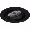 Mat zwarte kantelbare inbouwspot met GU10 fitting 6W 390 lumen 4200K neutraal wit licht Mat zwarte kantelbare inbouwspot met GU10 fitting 6W 390 lumen 4200K neutraal wit licht