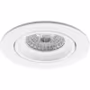 HLW LED Pragmi Delton Pro 4W LED Spot Set - Tiltable Round Recessed Spotlight Matt White, Dimmable HLW LED Pragmi Delton Pro 4W LED Spot Set - Tiltable Round Recessed Spotlight Matt White, Dimmable