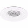 Mat witte ronde LED inbouwspot GU10 8W met 630 lumen en koel wit licht 6400K Mat witte ronde LED inbouwspot GU10 8W met 630 lumen en koel wit licht 6400K