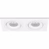 HLW LED LED Spot Set 3W - Tiltable Dimmable White Recessed Spotlight with GU10 Fitting HLW LED LED Spot Set 3W - Tiltable Dimmable White Recessed Spotlight with GU10 Fitting