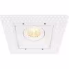 HLW LED LED Spot Set 4W - Kantelbare Inbouw Vierkante Spot Mat Wit, Warm Wit 3000K HLW LED LED Spot Set 4W - Kantelbare Inbouw Vierkante Spot Mat Wit, Warm Wit 3000K