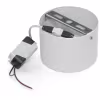 HLW LED LED Downlight - Opbouw Rond Hoog 5W - Natuurlijk Wit 4200K - Mat Wit Aluminium - Ø105mm HLW LED LED Downlight - Opbouw Rond Hoog 5W - Natuurlijk Wit 4200K - Mat Wit Aluminium - Ø105mm