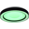 HLW LED LED Plafondlamp - Plafondverlichting - Trion Aroma - 22W - RGBW - Dimbaar - Aanpasbare Kleur - Afstandsbediening - Sterlicht - Rond - Mat Zwart - Kunststof HLW LED LED Plafondlamp - Plafondverlichting - Trion Aroma - 22W - RGBW - Dimbaar - Aanpasbare Kleur - Afstandsbediening - Sterlicht - Rond - Mat Zwart - Kunststof