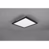 HLW LED LED Plafondlamp - Plafondverlichting - Trion Alina - 13.5W - Warm Wit 3000K - Mat Zwart - Aluminium - 30cm HLW LED LED Plafondlamp - Plafondverlichting - Trion Alina - 13.5W - Warm Wit 3000K - Mat Zwart - Aluminium - 30cm