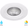 witte ronde LED inbouwspot 7W 630 lumen 6500K waterdicht IP54 voor badkamerverlichting witte ronde LED inbouwspot 7W 630 lumen 6500K waterdicht IP54 voor badkamerverlichting