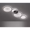 HLW LED LED Ceiling Light - Trion Rondy - 37W - Warm White 3000K - Dimmable - Round - Matte Black - Aluminum HLW LED LED Ceiling Light - Trion Rondy - 37W - Warm White 3000K - Dimmable - Round - Matte Black - Aluminum