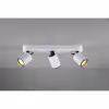 HLW LED LED Ceiling Spotlight - Trion Pirlo - GU10 Fitting - 3-light - Rectangular - Matt White - Aluminum HLW LED LED Ceiling Spotlight - Trion Pirlo - GU10 Fitting - 3-light - Rectangular - Matt White - Aluminum