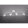 HLW LED LED Plafondspot - Trion Toluno - 12W - Warm Wit 3000K - 4-lichts - Rechthoek - Mat Wit - Kunststof HLW LED LED Plafondspot - Trion Toluno - 12W - Warm Wit 3000K - 4-lichts - Rechthoek - Mat Wit - Kunststof