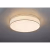 HLW LED LED Ceiling Lamp - Ceiling Lighting - Trion Lanago - 42W - Adjustable Color - Remote Control - Dimmable - Round - Matte White - Textile
