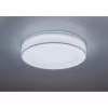 HLW LED LED Ceiling Lamp - Ceiling Lighting - Trion Lanago - 42W - Adjustable Color - Remote Control - Dimmable - Round - Matte White - Textile
