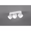 HLW LED LED Plafondspot - Trion Tarus - 12W - Warm Wit 3000K - 3-lichts - Rond - Mat Wit - Aluminium HLW LED LED Plafondspot - Trion Tarus - 12W - Warm Wit 3000K - 3-lichts - Rond - Mat Wit - Aluminium
